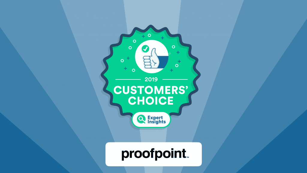 Proofpoint Security Awareness Training Wins Expert Insights Customers’ Choice Award