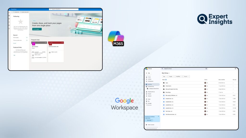 SharePoint vs Google Drive