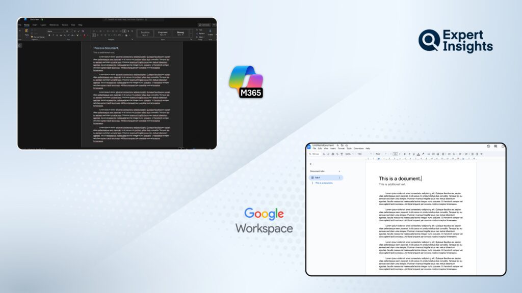 Microsoft Word vs Google Docs