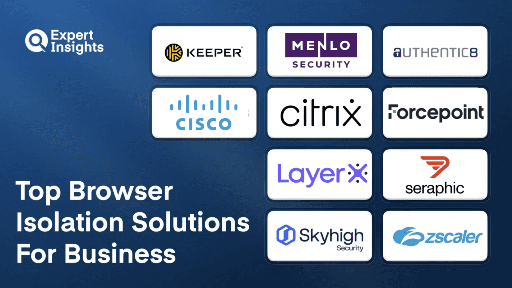 Best 10 Browser Isolation Solutions for Business (2026)
