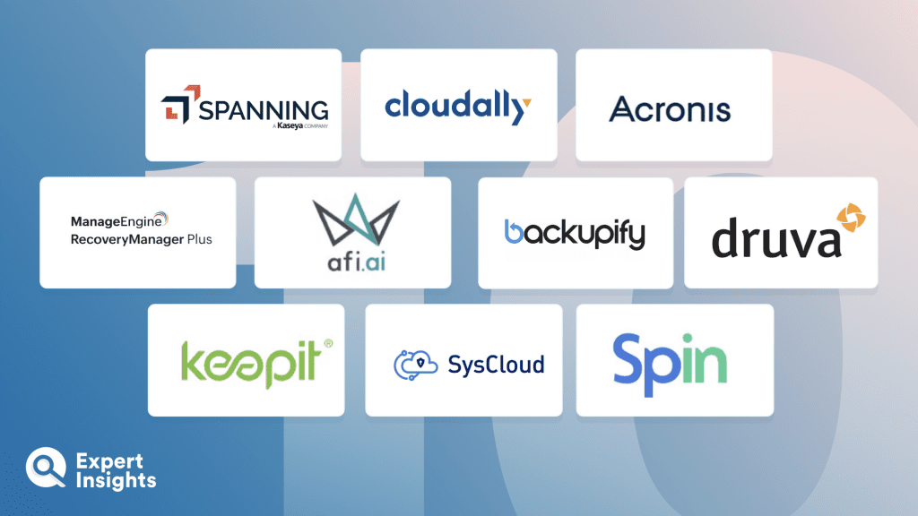 The Top 10 Backup And Recovery Solutions For Google Workspace