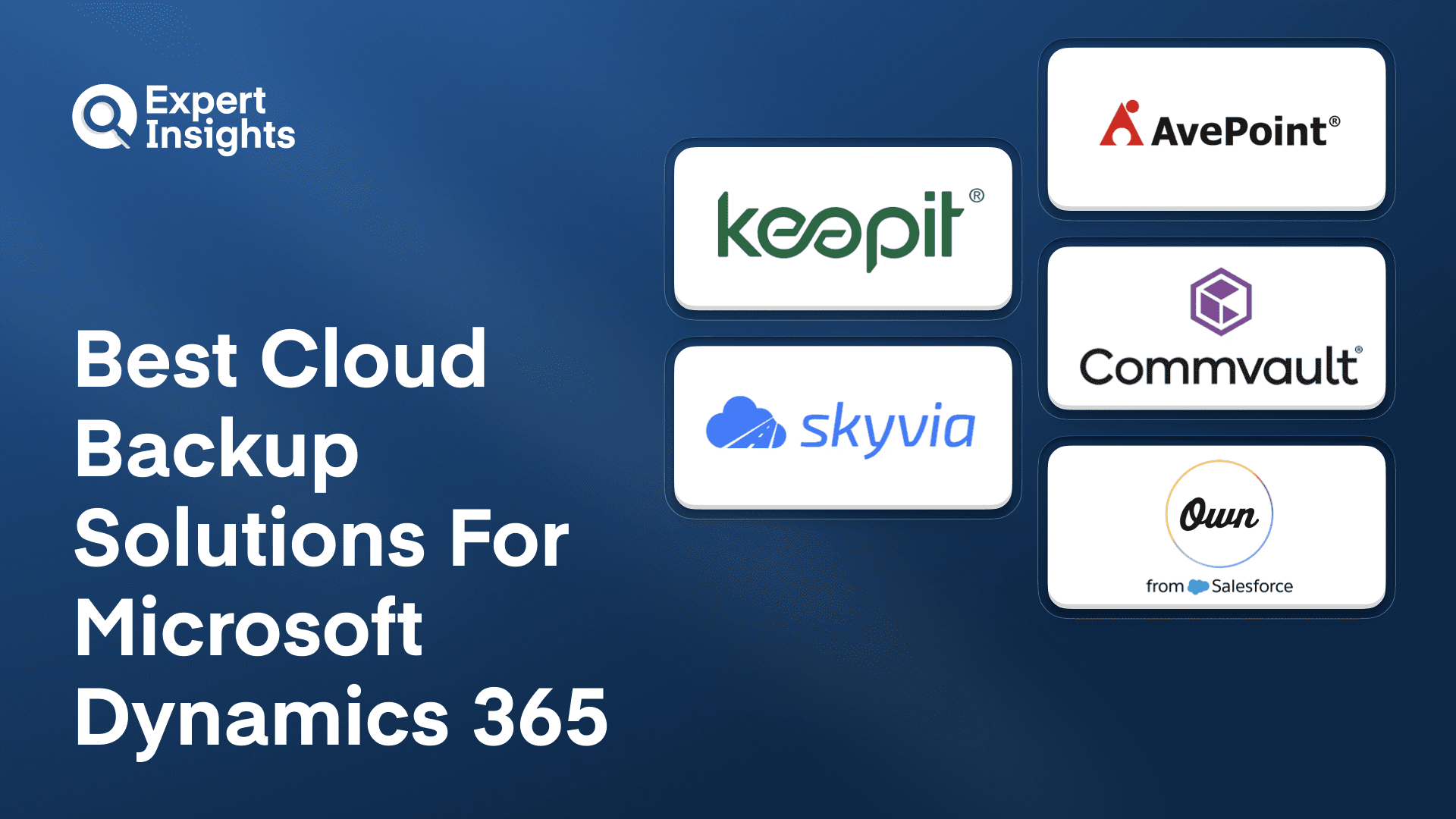 Best Cloud Backup Solutions For Microsoft Dynamics 365