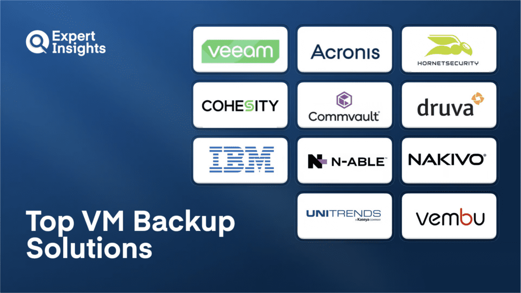 Best VM Backup Solutions For 2026