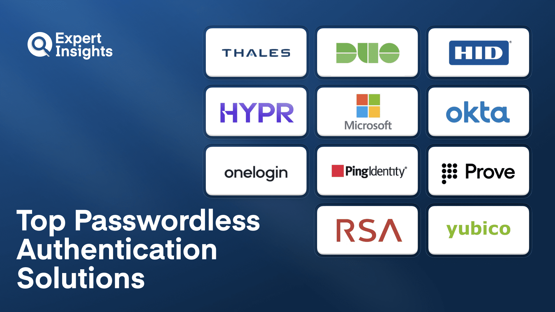 Top 11 Passwordless Authentication Solutions