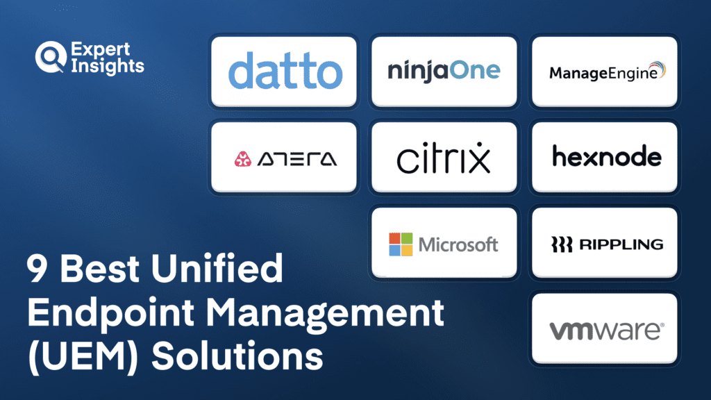 Best 9 Unified Endpoint Management (UEM) Solutions for Business (2026)
