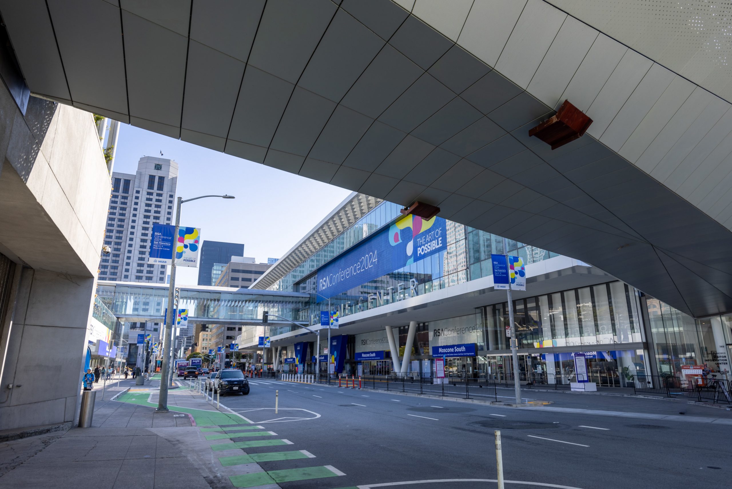 The Moscone Center at RSAC 2024