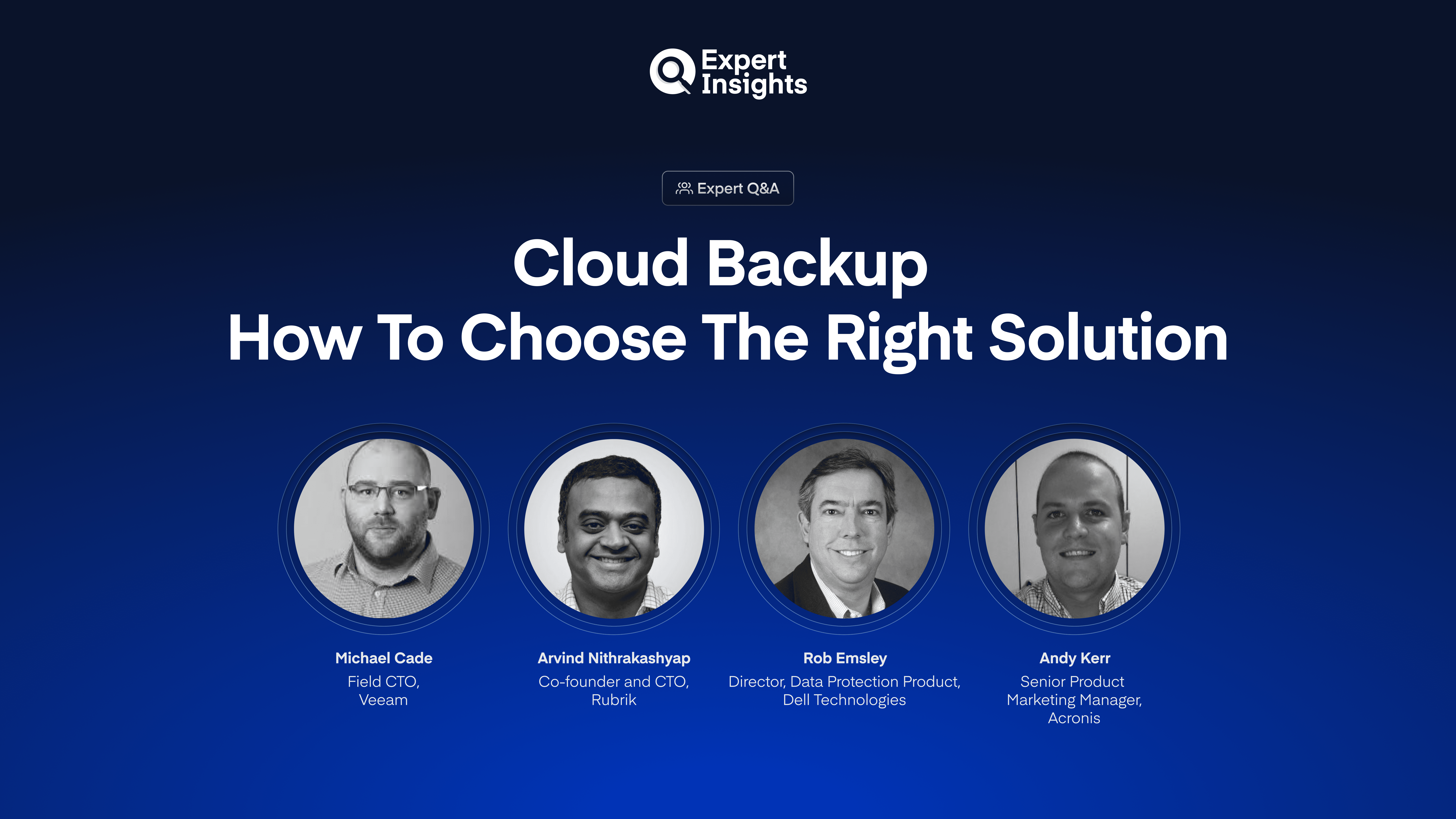 Cloud Backup - How To Choose The Right Solution