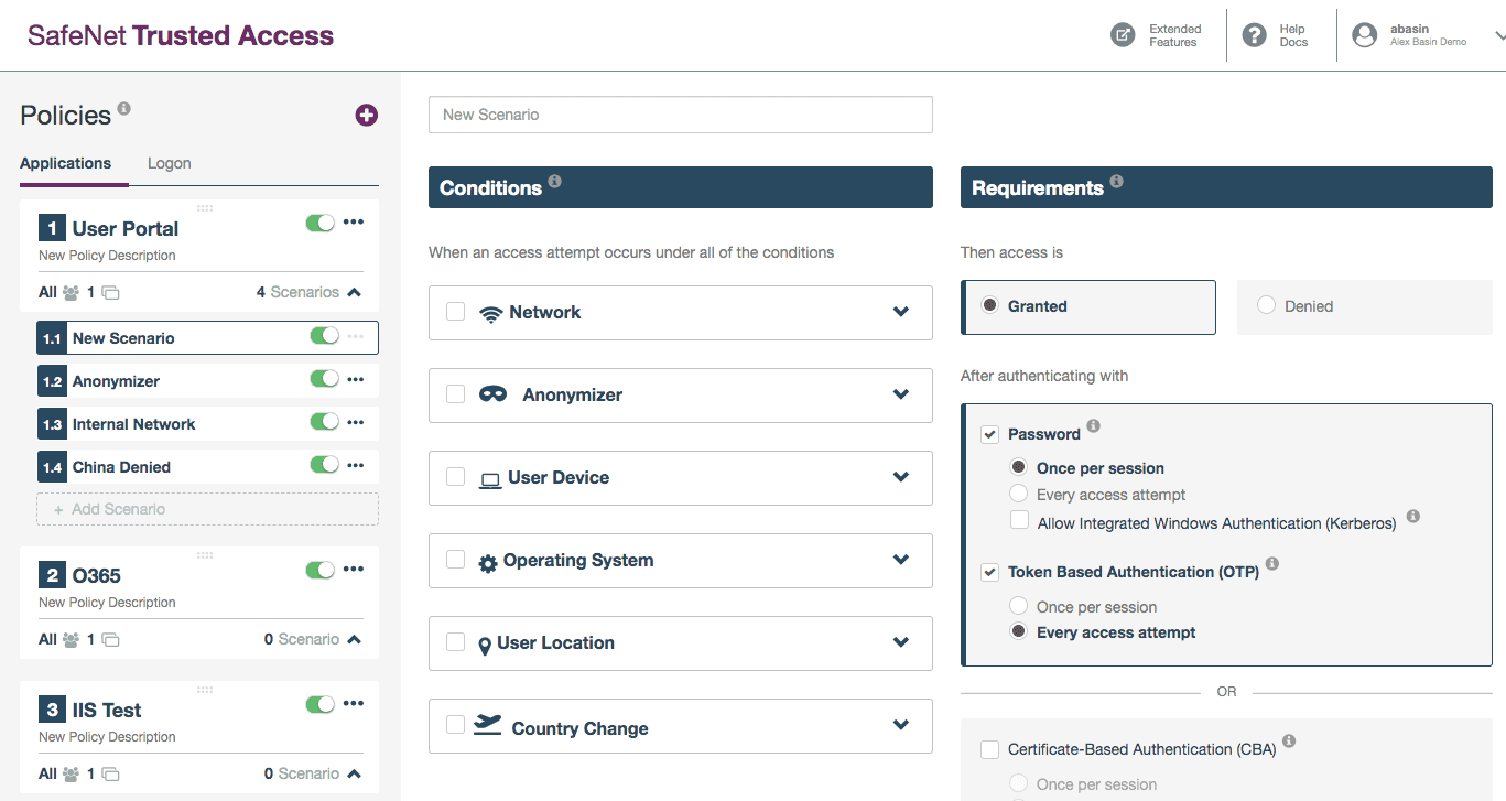 Thales Dashboard