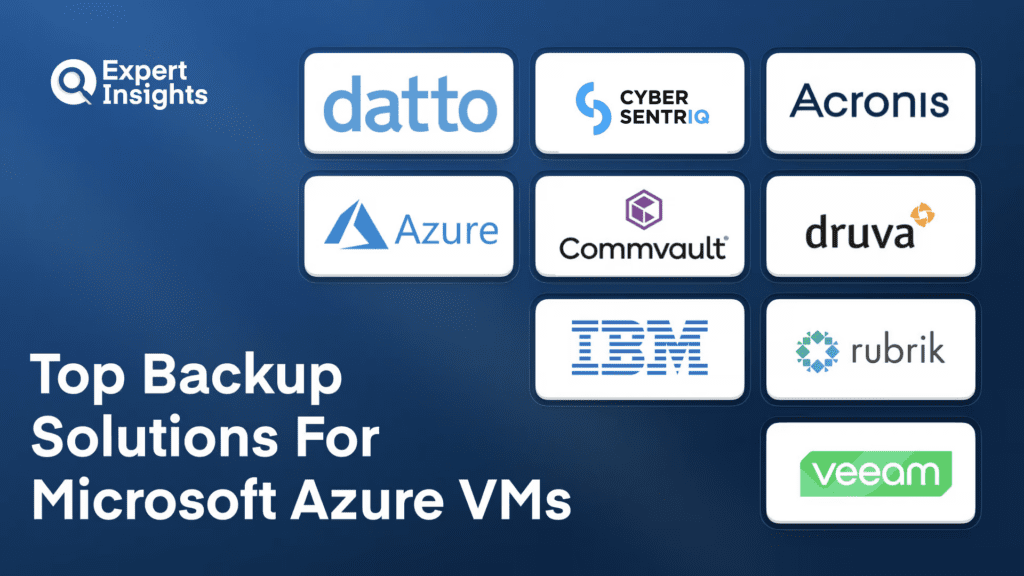 Top 9 Backup Solutions For Microsoft Azure VMs For 2026