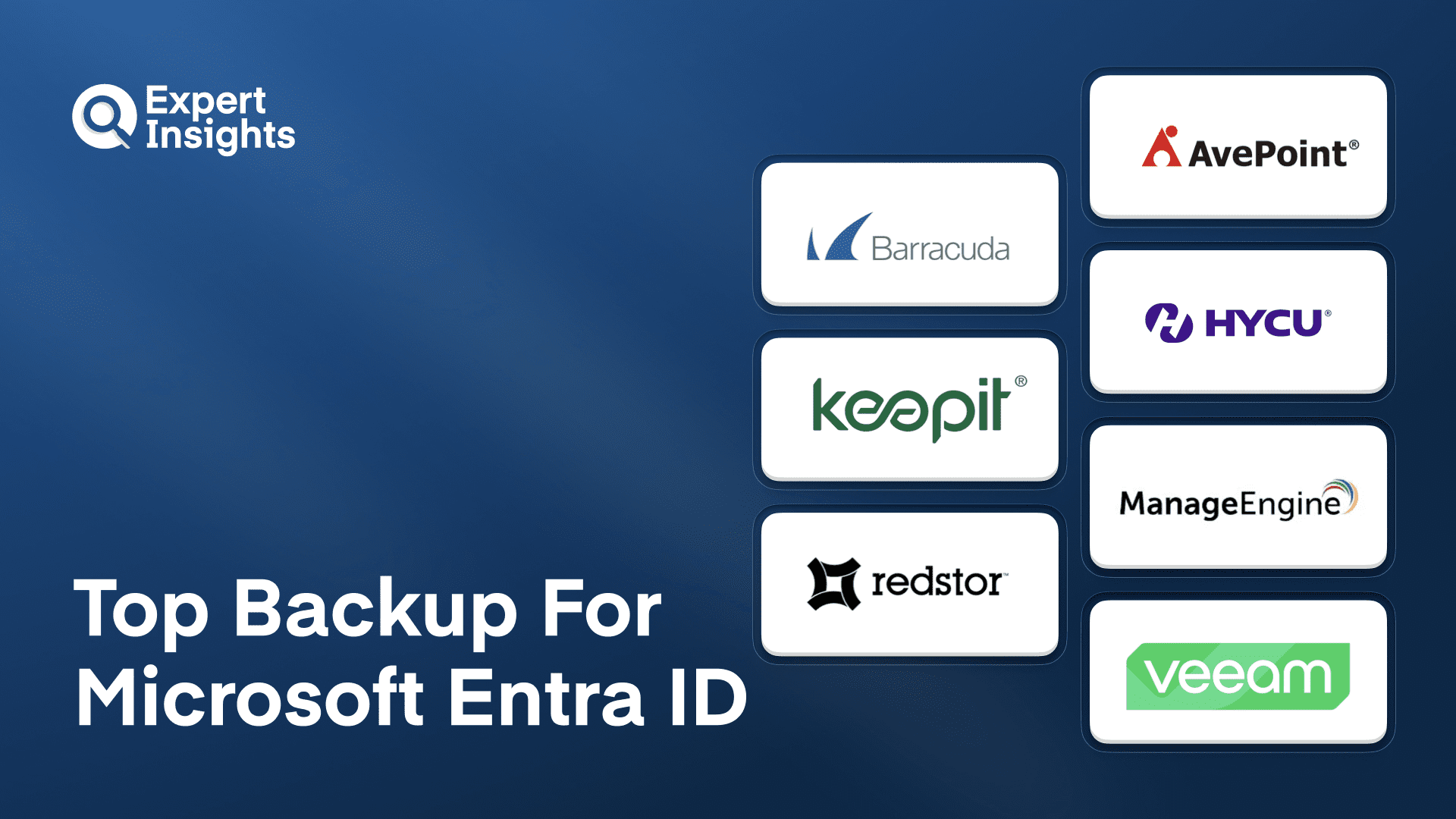 The Top 7 Backup Solutions for Microsoft Entra ID
