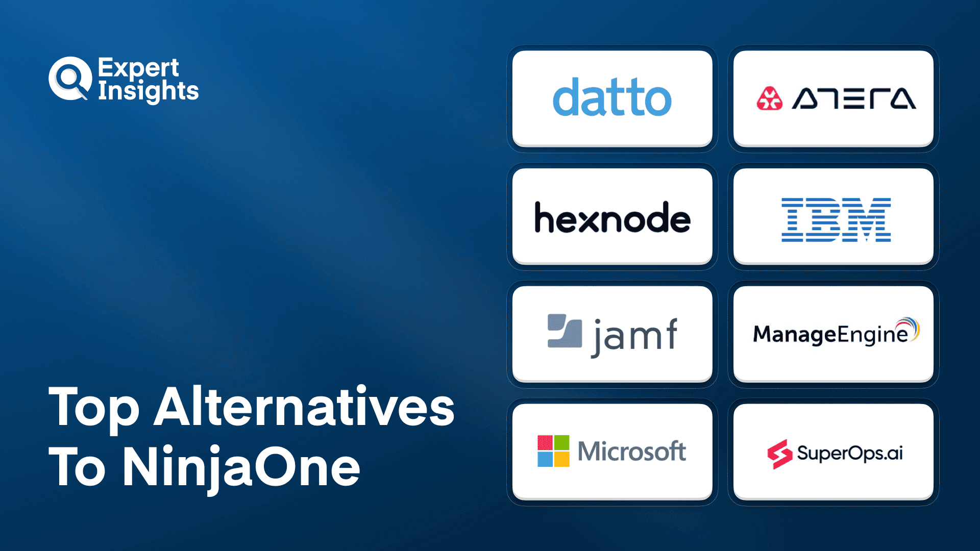 Top 8 Alternatives To NinjaOne