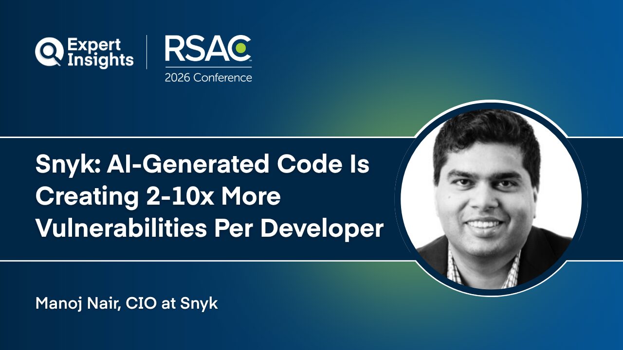 Manoj Nair, Snyk RSAC 2026