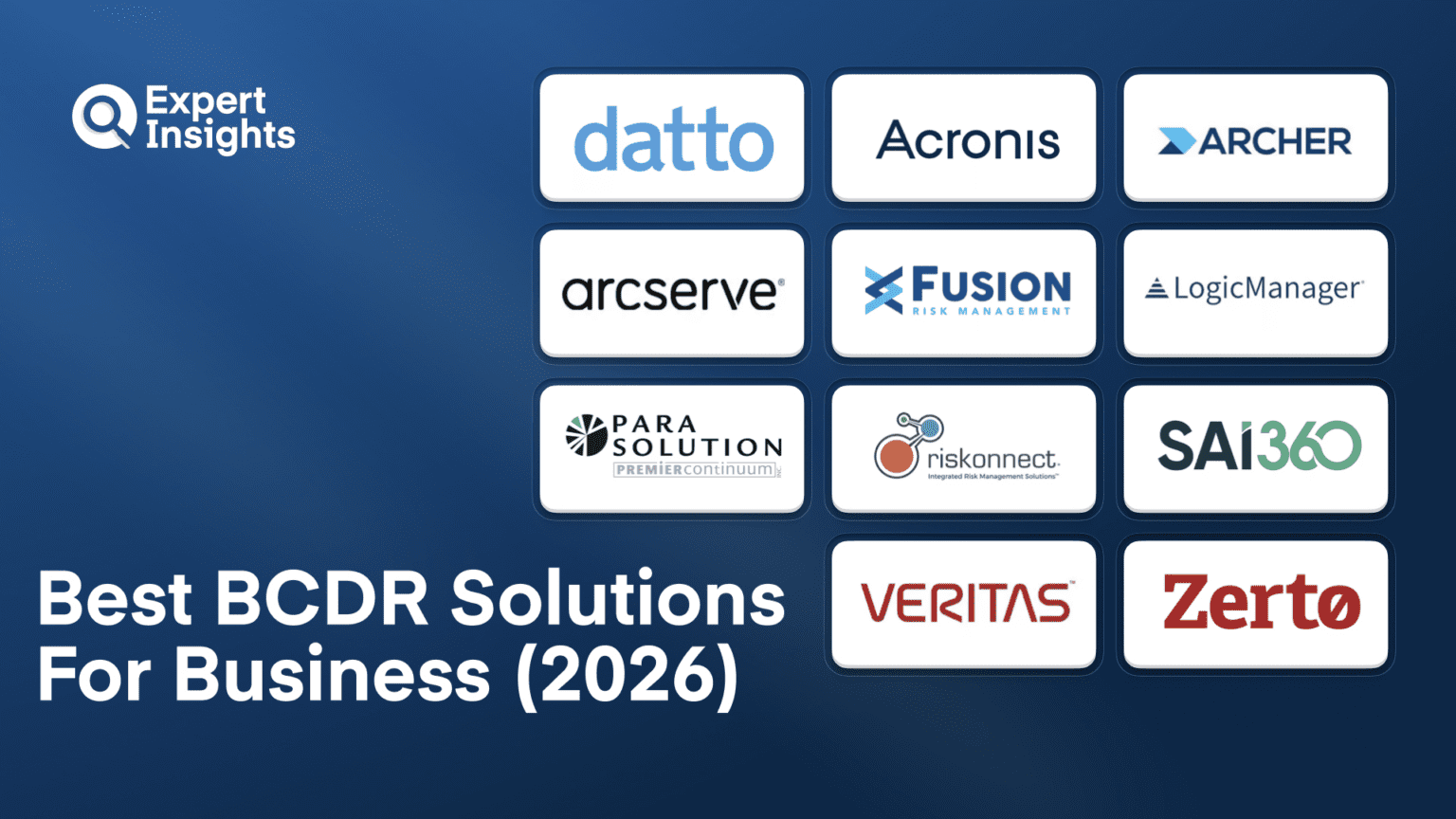 Best 11 Business Continuity And Disaster Recovery BCDR Solutions For Best 11 Business Continuity And Disaster Recovery BCDR Solutions For