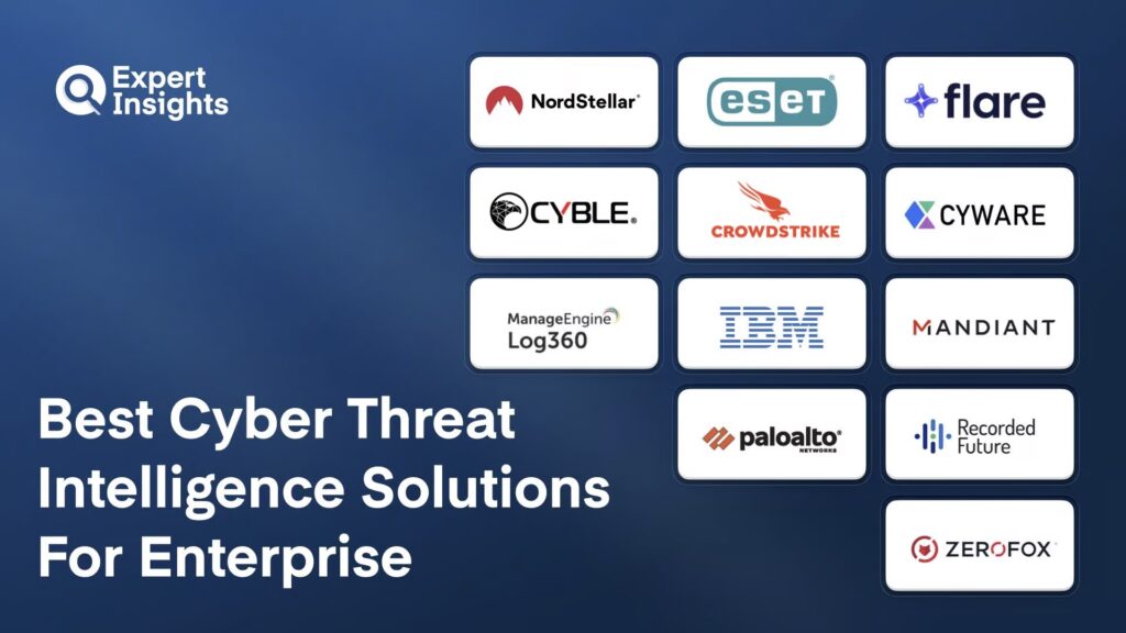Best 12 Cyber Threat Intelligence Solutions For Enterprise (2026)