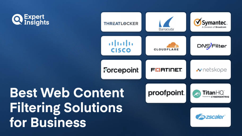 Best 12 Web Content Filtering Solutions For Business (2026)