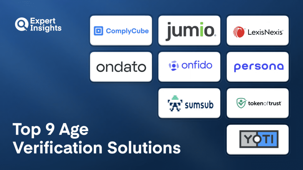 Best 9 Age Verification Solutions for Business (2026)