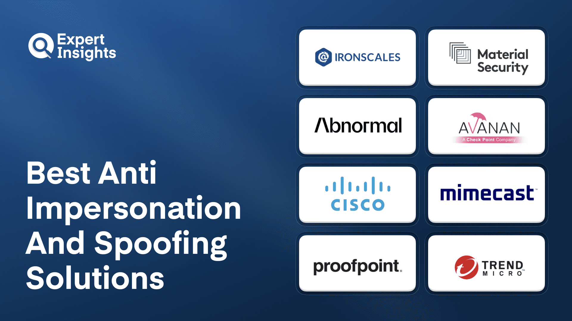 Best Anti Impersonation And Spoofing Solutions