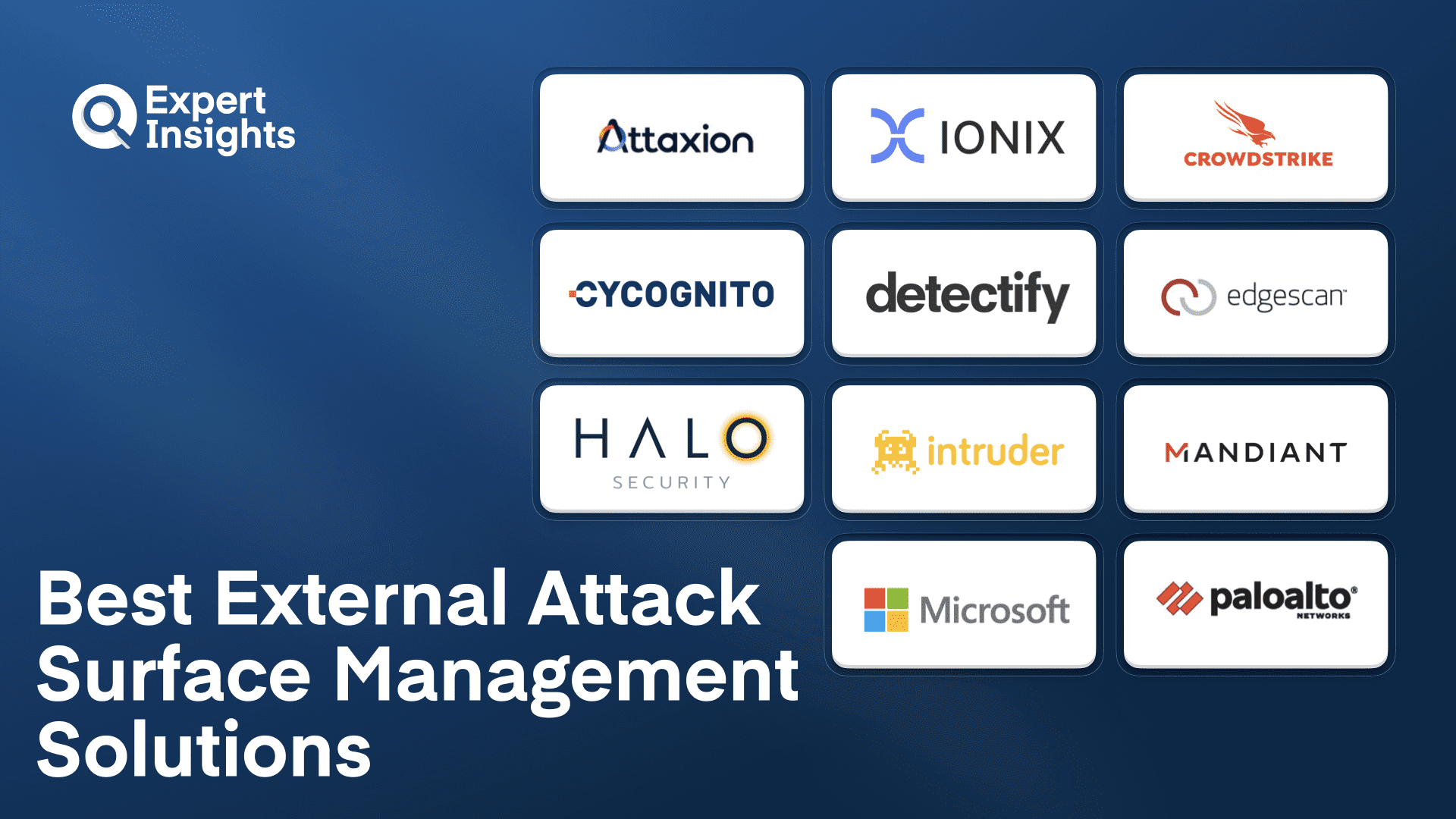 Best External Attack Surface Management (EASM) Solutions