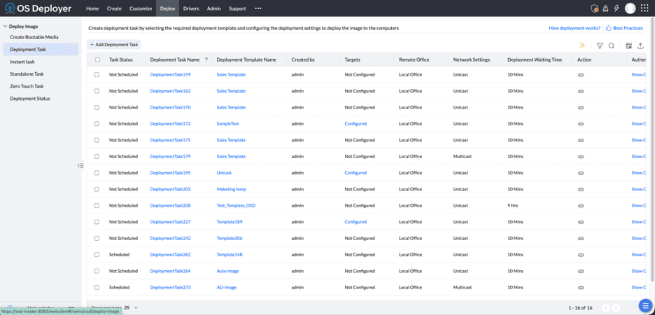 ManageEngine Screenshot
