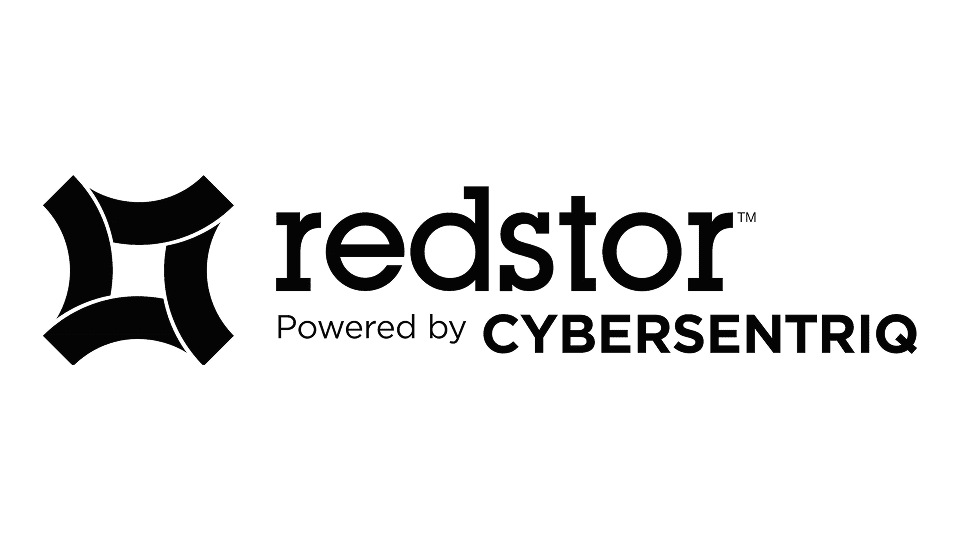 Redstor Powered by CyberSentriq Logo