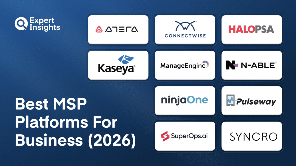 Best 10 MSP Platforms For Business (2026)